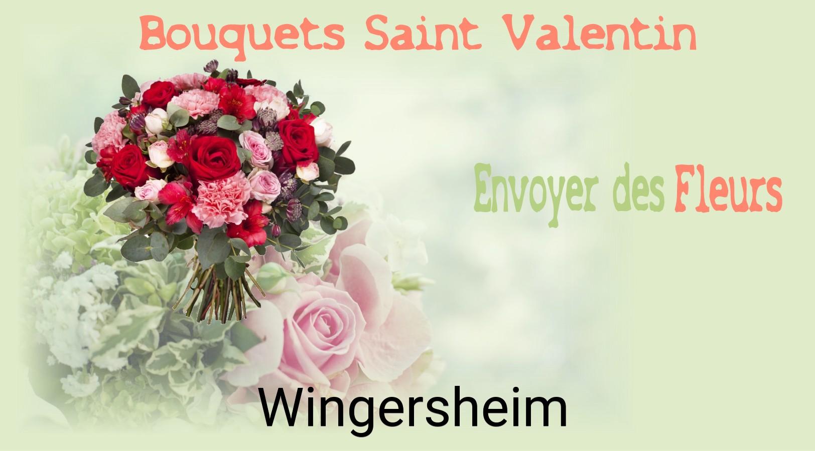 Roses de Saint-Valentin livrées à Wingersheim